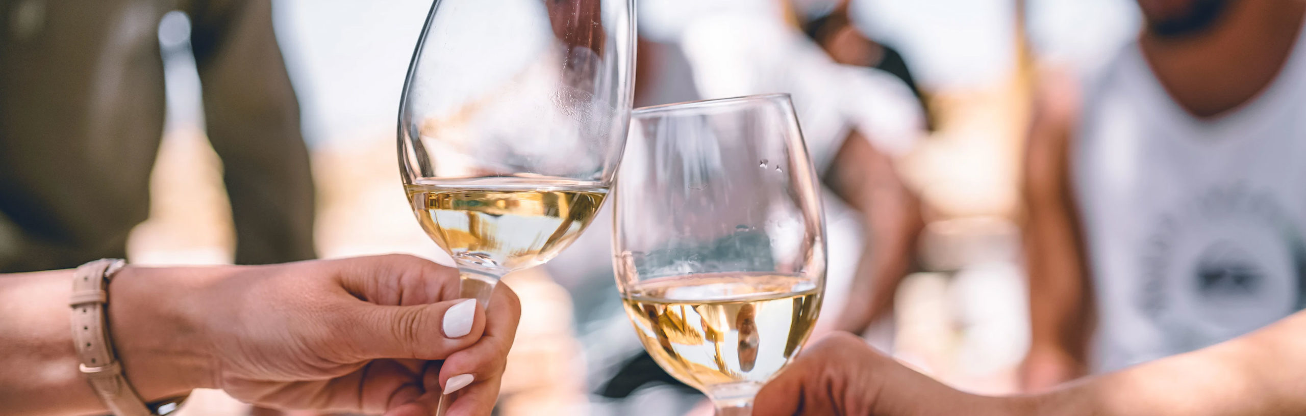 People Raising a Toast